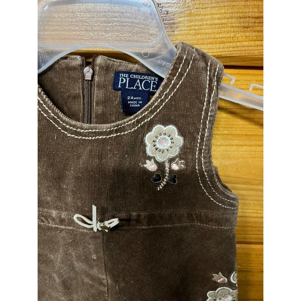 The Children’s Place Velevet Dress 24M